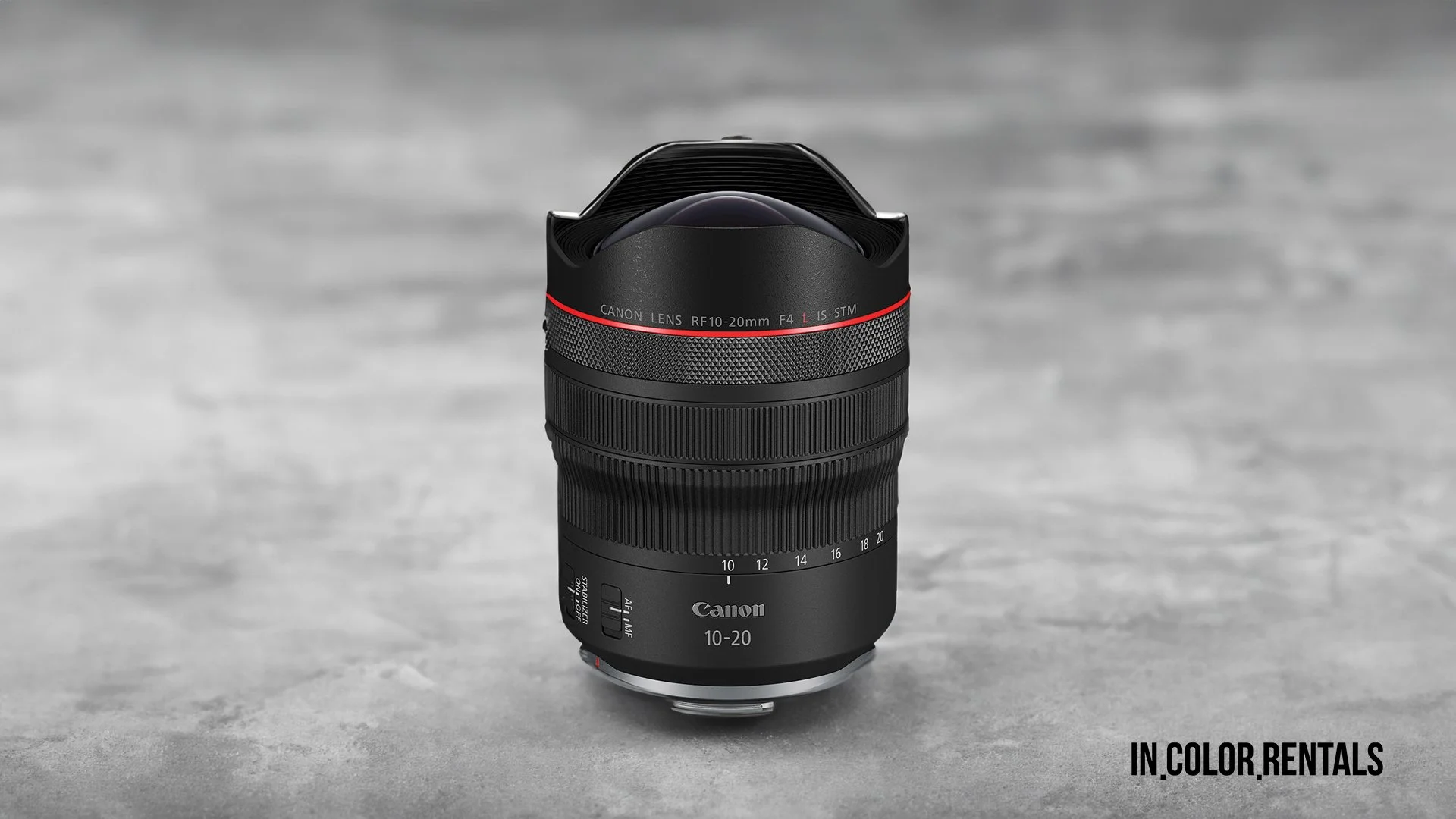 Rent the Canon RF 10-20mm Lens in Las Vegas — IN COLOR RENTALS